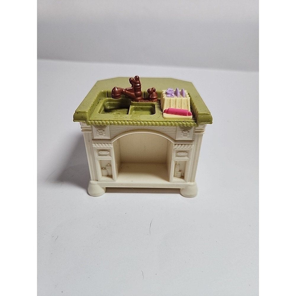 Fisher Price Loving Family Dollhouse Furniture‎ 2008 KITCHEN ISLAND Sink
